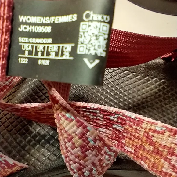 Chaco Z/Cloud 2 Strappy Sport Hiking Sandals Women's sz 8. - Picture 10 of 11